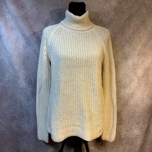 ***Clearance Pricing*** Goodthreads Cotton Shaker Stitch Turtleneck Sweater